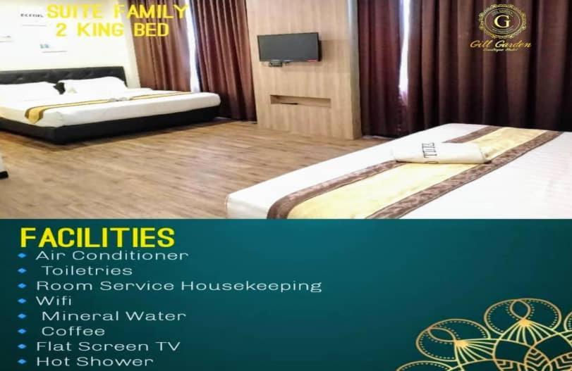 Gill Garden Boutique Hotel Malacca Стая снимка